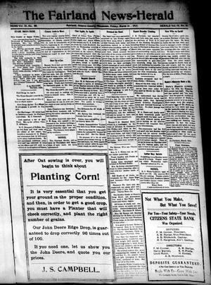 The Fairland News--Herald (Fairland, Okla.), Vol. 9, No. 52, Ed. 1 Friday, March 16, 1917