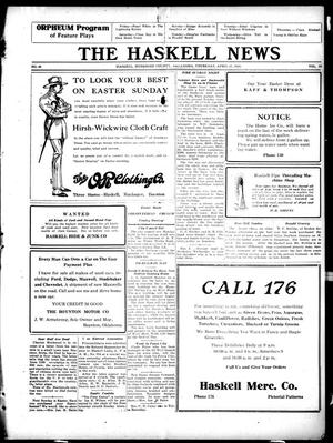 The Haskell News (Haskell, Okla.), Vol. 10, No. 43, Ed. 1 Thursday, April 17, 1919