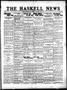 Newspaper: The Haskell News (Haskell, Okla.), Vol. 11, No. 51, Ed. 1 Thursday, M…