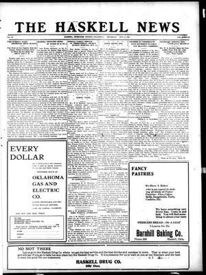 The Haskell News (Haskell, Okla.), Vol. 12, No. 20, Ed. 1 Thursday, October 14, 1920