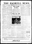 Newspaper: The Haskell News (Haskell, Okla.), Vol. 12, No. 24, Ed. 1 Thursday, N…