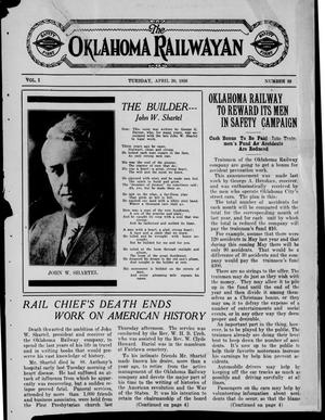 The Oklahoma Railwayan (Oklahoma City, Okla.), Vol. 1, No. 38, Ed. 1 Tuesday, April 20, 1926