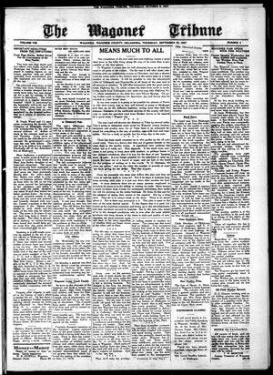 The Wagoner Tribune (Wagoner, Okla.), Vol. 8, No. 4, Ed. 1 Thursday, September 22, 1927