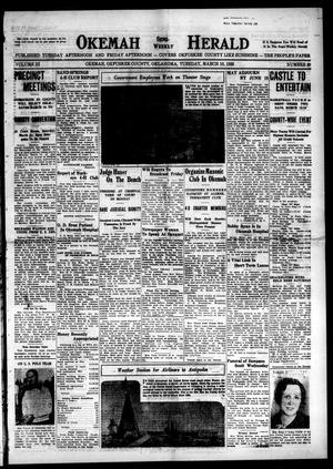 Okemah Semi-Weekly Herald (Okemah, Okla.), Vol. 3, No. 80, Ed. 1 Tuesday, March 10, 1936