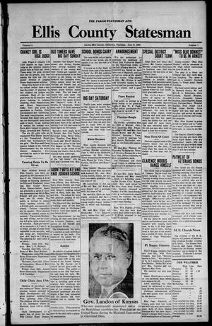 The Fargo Statesman and The Ellis County Statesman (Arnett, Okla.), Vol. 11, No. 7, Ed. 1 Thursday, June 11, 1936