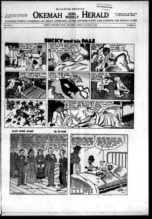 Okemah Semi-Weekly Herald (Okemah, Okla.), Vol. 4, No. 65, Ed. 1 Tuesday, January 19, 1937