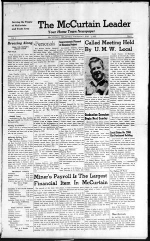 The McCurtain Leader (McCurtain, Okla.), Vol. 1, No. 4, Ed. 1 Thursday, May 1, 1952
