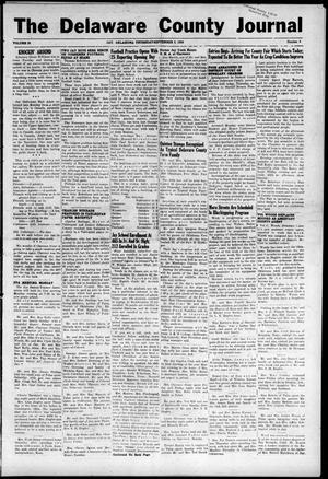 The Delaware County Journal (Jay, Oklahoma), Vol. 26, No. 3, Ed. 1 Thursday, September 6, 1956