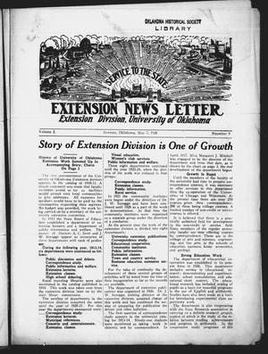 Extension News Letter (Norman, Okla.), Vol. 2, No. 9, Ed. 1 Monday, May 7, 1928