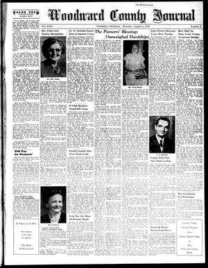 Woodward County Journal (Woodward, Okla.), Vol. 24, No. 8, Ed. 1 Thursday, August 4, 1955