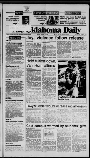 The Oklahoma Daily (Norman, Okla.), Vol. 74, No. 108, Ed. 1 Monday, February 12, 1990