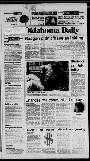 The Oklahoma Daily (Norman, Okla.), Vol. 74, No. 117, Ed. 1 Friday, February 23, 1990