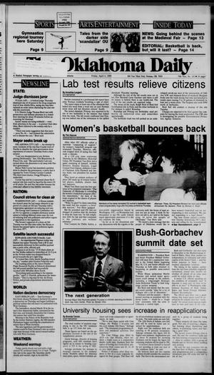 The Oklahoma Daily (Norman, Okla.), Vol. 74, No. 142, Ed. 1 Friday, April 6, 1990