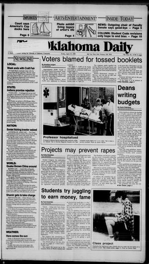 The Oklahoma Daily (Norman, Okla.), Vol. 74, No. 158, Ed. 1 Friday, April 27, 1990