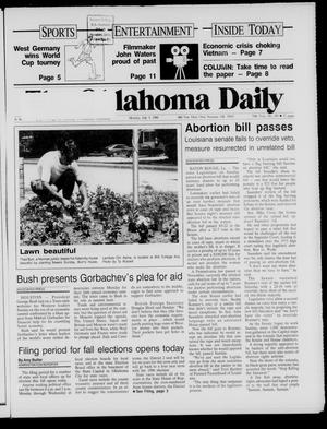 The Oklahoma Daily (Norman, Okla.), Vol. 74, No. 189, Ed. 1 Monday, July 9, 1990