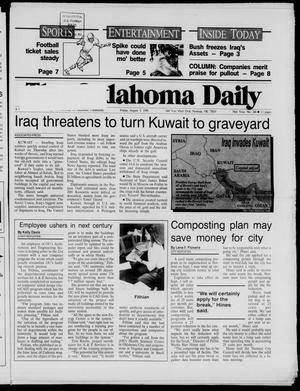 The Oklahoma Daily (Norman, Okla.), Vol. 74, No. 208, Ed. 1 Friday, August 3, 1990