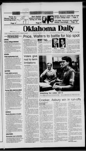 The Oklahoma Daily (Norman, Okla.), Vol. 75, No. 21, Ed. 1 Wednesday, September 19, 1990