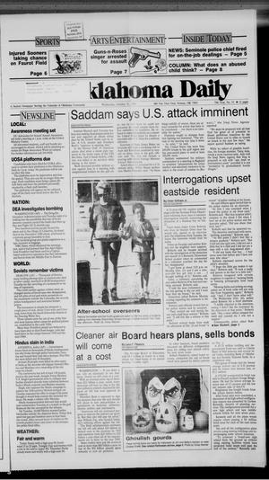 The Oklahoma Daily (Norman, Okla.), Vol. 75, No. 53, Ed. 1 Wednesday, October 31, 1990
