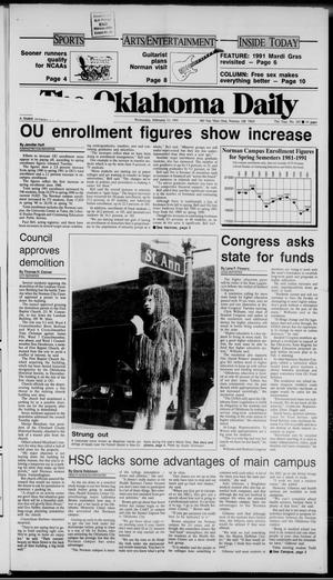 The Oklahoma Daily (Norman, Okla.), Vol. 75, No. 105, Ed. 1 Wednesday, February 13, 1991