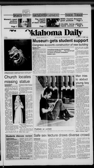 The Oklahoma Daily (Norman, Okla.), Vol. 75, No. 116, Ed. 1 Thursday, February 21, 1991