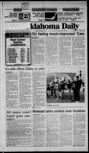 The Oklahoma Daily (Norman, Okla.), Vol. 76, No. 57, Ed. 1 Saturday, November 2, 1991