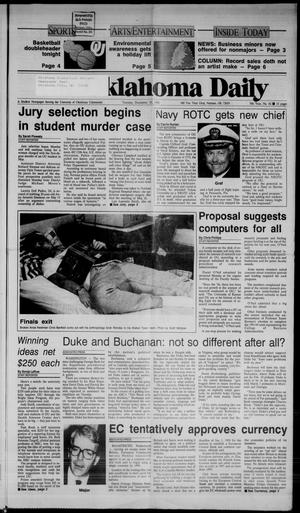 The Oklahoma Daily (Norman, Okla.), Vol. 76, No. 82, Ed. 1 Tuesday, December 10, 1991