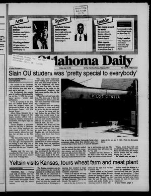 The Oklahoma Daily (Norman, Okla.), Vol. 76, No. 180, Ed. 1 Friday, June 19, 1992