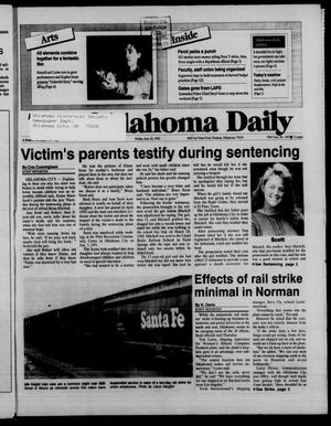 The Oklahoma Daily (Norman, Okla.), Vol. 76, No. 185, Ed. 1 Friday, June 26, 1992