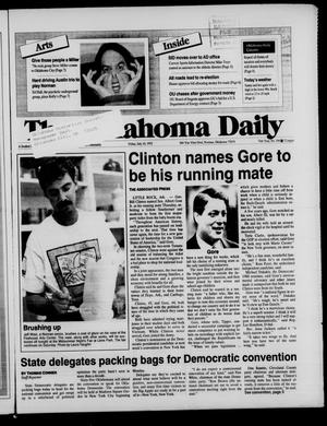 Primary view of object titled 'The Oklahoma Daily (Norman, Okla.), Vol. 76, No. 194, Ed. 1 Friday, July 10, 1992'.