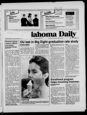 Primary view of object titled 'The Oklahoma Daily (Norman, Okla.), Vol. 76, No. 202, Ed. 1 Wednesday, July 22, 1992'.