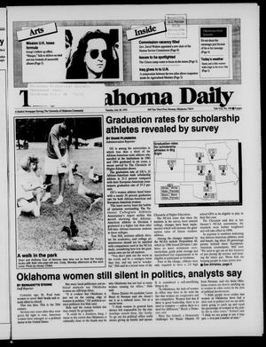 Primary view of object titled 'The Oklahoma Daily (Norman, Okla.), Vol. 76, No. 206, Ed. 1 Tuesday, July 28, 1992'.