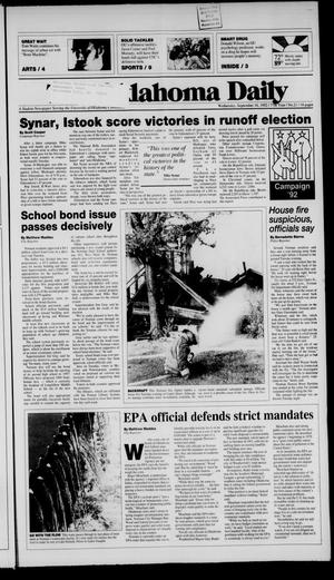 The Oklahoma Daily (Norman, Okla.), Vol. 77, No. 21, Ed. 1 Wednesday, September 16, 1992
