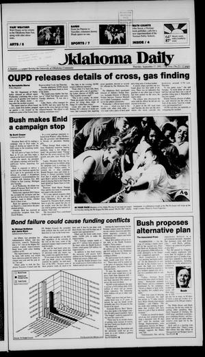 The Oklahoma Daily (Norman, Okla.), Vol. 77, No. 22, Ed. 1 Thursday, September 17, 1992