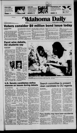 The Oklahoma Daily (Norman, Okla.), Vol. 77, No. 41, Ed. 1 Tuesday, October 13, 1992