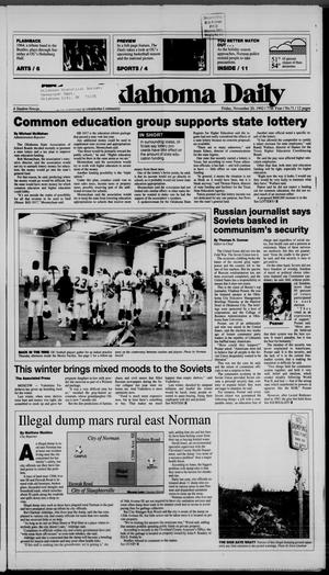 The Oklahoma Daily (Norman, Okla.), Vol. 77, No. 71, Ed. 1 Friday, November 20, 1992
