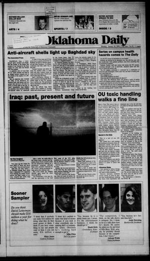 The Oklahoma Daily (Norman, Okla.), Vol. 77, No. 92, Ed. 1 Monday, January 18, 1993