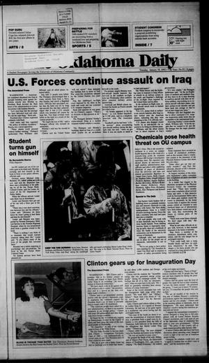 The Oklahoma Daily (Norman, Okla.), Vol. 77, No. 93, Ed. 1 Tuesday, January 19, 1993