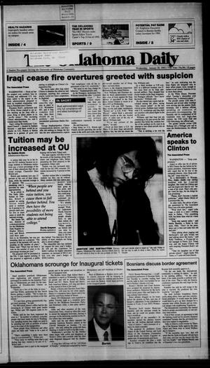 The Oklahoma Daily (Norman, Okla.), Vol. 77, No. 94, Ed. 1 Wednesday, January 20, 1993