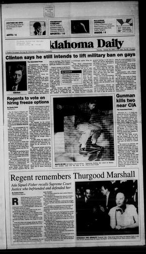 The Oklahoma Daily (Norman, Okla.), Vol. 77, No. 98, Ed. 1 Tuesday, January 26, 1993