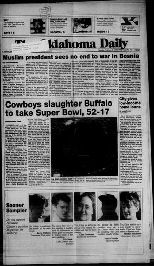 The Oklahoma Daily (Norman, Okla.), Vol. 77, No. 102, Ed. 1 Monday, February 1, 1993