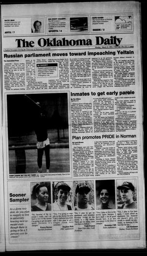 The Oklahoma Daily (Norman, Okla.), Vol. 77, No. 132, Ed. 1 Monday, March 22, 1993