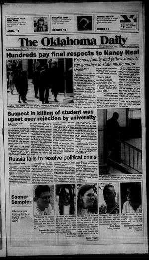 The Oklahoma Daily (Norman, Okla.), Vol. 77, No. 137, Ed. 1 Monday, March 29, 1993