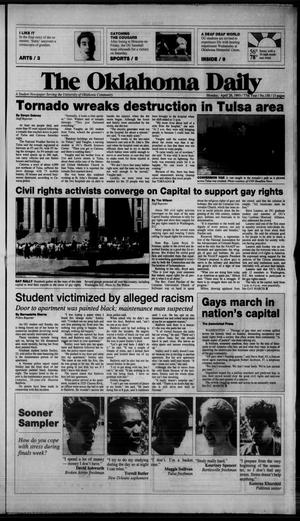 The Oklahoma Daily (Norman, Okla.), Vol. 77, No. 158, Ed. 1 Monday, April 26, 1993