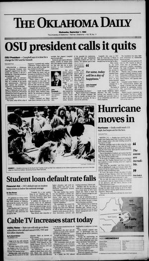 The Oklahoma Daily (Norman, Okla.), Vol. 78, No. 11, Ed. 1 Wednesday, September 1, 1993