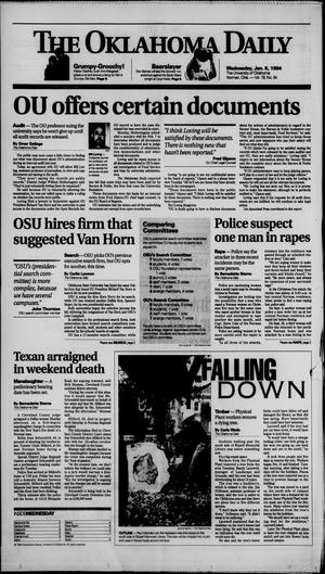 The Oklahoma Daily (Norman, Okla.), Vol. 78, No. 84, Ed. 1 Wednesday, January 5, 1994
