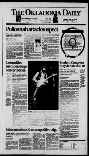 The Oklahoma Daily (Norman, Okla.), Vol. 78, No. 99, Ed. 1 Tuesday, January 25, 1994