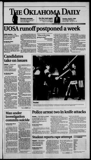 The Oklahoma Daily (Norman, Okla.), Vol. 78, No. 144, Ed. 1 Tuesday, April 5, 1994