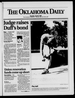 The Oklahoma Daily (Norman, Okla.), Vol. 78, No. 207, Ed. 1 Thursday, July 28, 1994