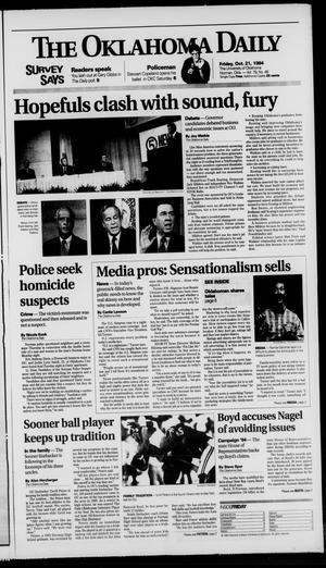 The Oklahoma Daily (Norman, Okla.), Vol. 79, No. 48, Ed. 1 Friday, October 21, 1994