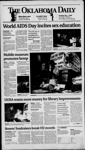 The Oklahoma Daily (Norman, Okla.), Vol. 79, No. 77, Ed. 1 Thursday, December 1, 1994